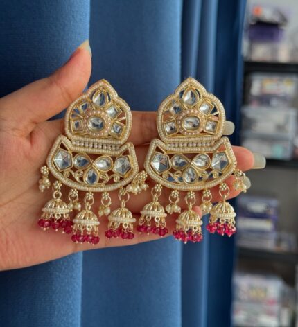 Krisha Unique Earrings – Wine