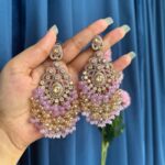 Anika Premium Earrings – Lavender
