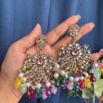 Aadya Kundan Earrings – Multi