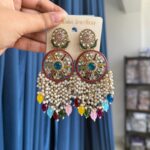Tanishqa Premium Ethnic Earrings – Multi