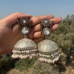 Kiara Kashmiri Jhumka – Light Pink