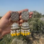 Ridhima Kundan Jhumka – Yellow