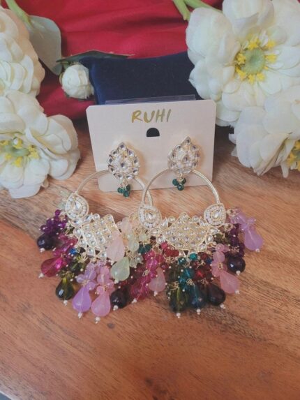 Crystal Earrings – Multi