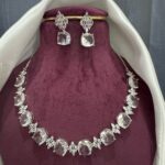 Georgia Premium American Diamond Set – White
