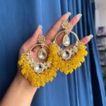 Neeti Chandbali – Yellow (Golden Polish)