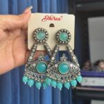 Greeshma GS Chandbali – Light Blue