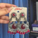 Greeshma GS Chandbali – Dark Pink