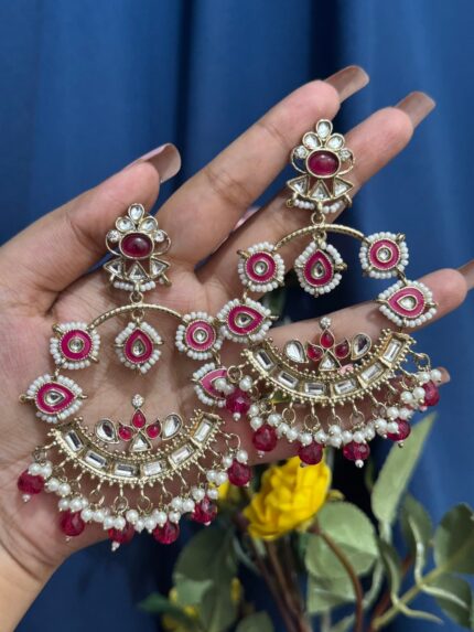 Mahima Meenakari Beauty – Dark Pink