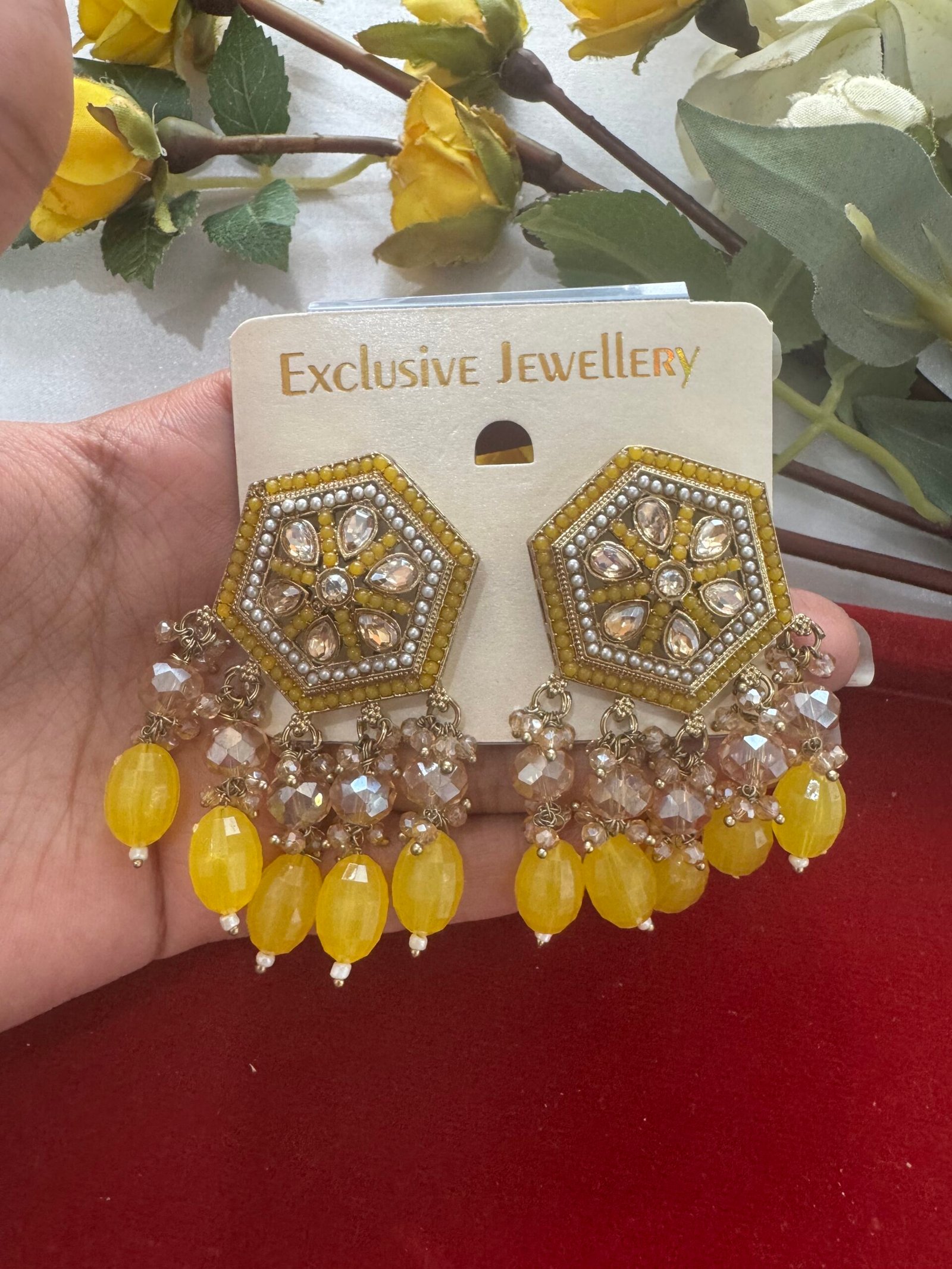 Photo-15-02-25-4-10-53-PM-scaled-1.jpg Alfiya Premium Earrings – Yellow - Image 1