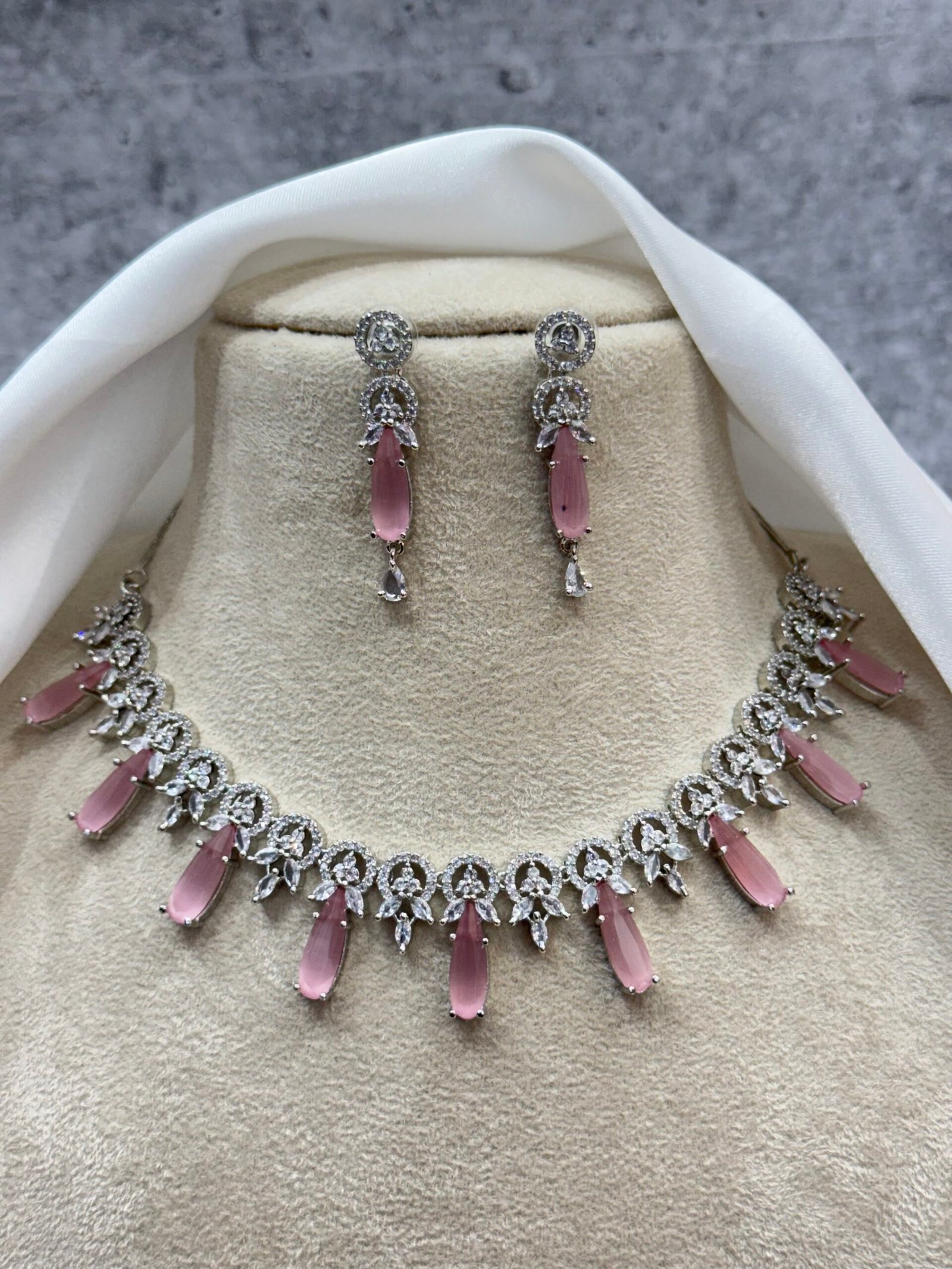 Photo-15-02-25-6-48-41-PM-scaled-1.jpg Monica Premium American Diamond Set – Light Pink - Image 1