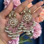 Purvi Premium Earrings – Light Pink