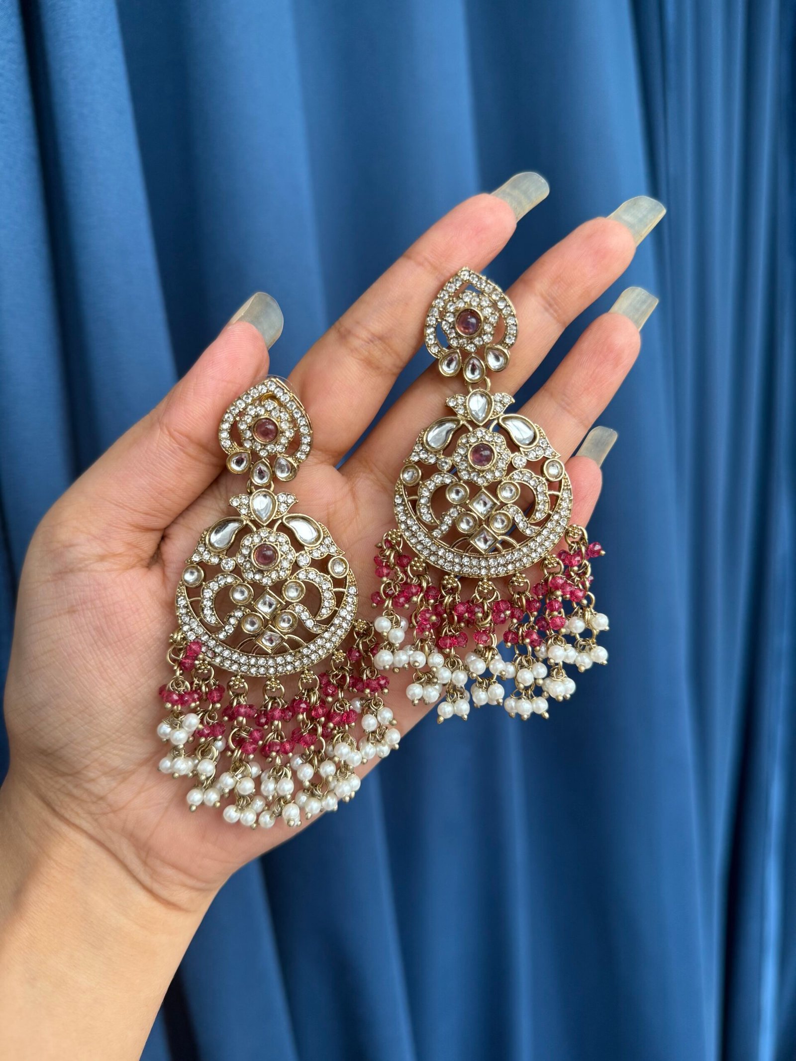 Photo-18-08-25-2-00-00-PM-scaled-1.jpg Yukti Crystal Earrings – Wine - Image 1