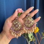 Jasmine Premium Earrings – Lavender
