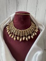 Pari Kundan Set – Golden - Image 2