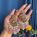 Alka Premium Earrings – Light Pink