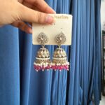 Aadya Kundan Jhumka – Wine
