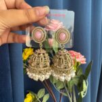 Kaashvi Jhumka – Light Pink