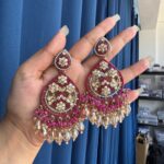 Sanvi Kundan Beauty – Dark Pink