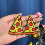 Pizza Earrings