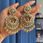 Golden Stone Earrings