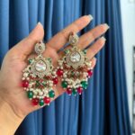 Adhira Kundan Earrings – Multi