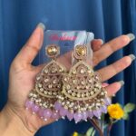Vedika Premium Earrings – Lavender