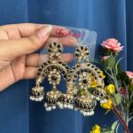 Alisha Premium Earrings – Black