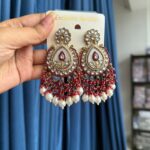 Jyoti Kundan Chandbali – Wine