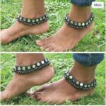 Black Metal Mirror Payal