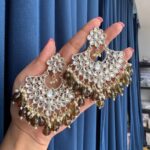 Pakhi Kundan Chandbali – Mehendi