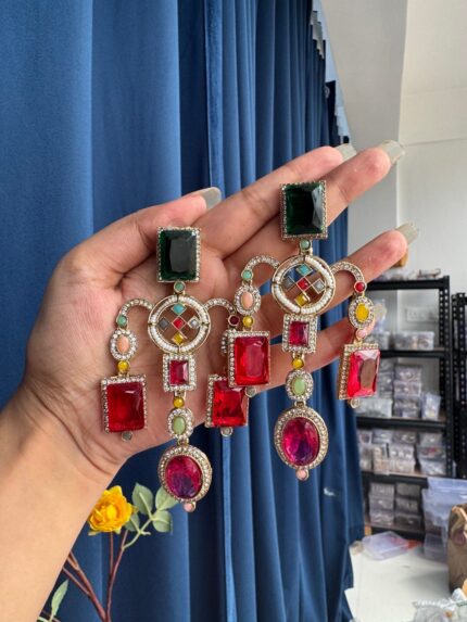 Ankita Inspired Earrings – Multi