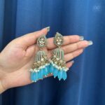 Chitra Jhumka – Light Blue