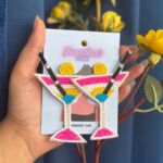 Handmade Cocktail Earrings