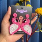 Handmade Flamingo Earrings