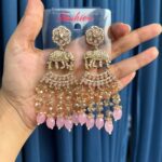Haathi Earrings – Light Pink