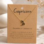 Capricon Zodiac Pendant Chain