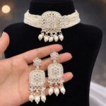 Seerat Choker Set – Golden