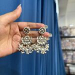 Seerat Kundan Earrings – White