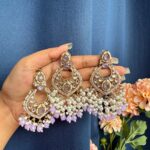 Nehal Premium Mangtika Set – Lavender