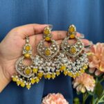 Nehal Premium Mangtika Set – Yellow