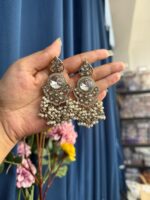 Aishwarya Kundan Earrings - Image 2