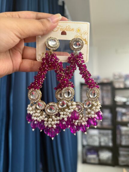 Mannat Chandbali – Purple
