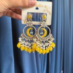 Sitara Chandbali – Yellow