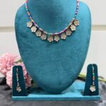 Multi Coloured Beaded Oxidised Set