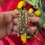 Premium Kundan Bangles – Set of 2