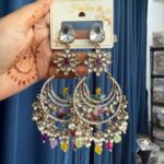 Arpita Premium Kundan Earrings –  Multi