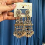 Sajda Chandbali Earrings – Golden