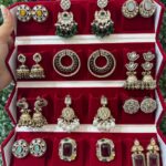Rakhi Gift Combo Box – Kundan Earrings Box
