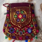 Jaipuri Potli Bag – Mahroon