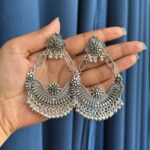 Pari Oxidised Chandbali